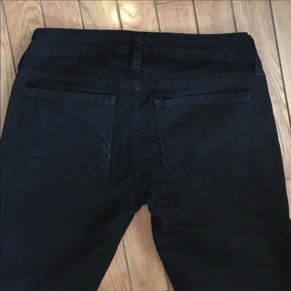 Anlo Low-rise Skinny Black Jeans button ankle 25 - Picture 2 of 6
